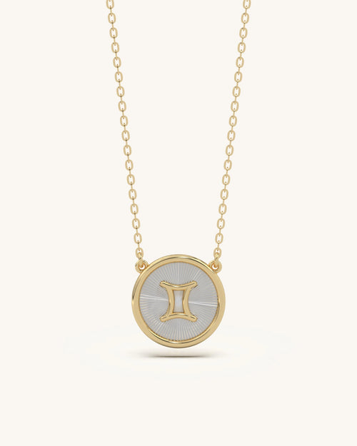 Small gold necklace designs 925 sterling silver 18KT gold vermeil minimal pendant