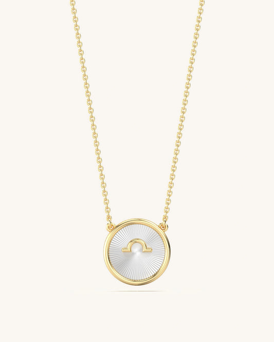 Libra Zodiac Necklace