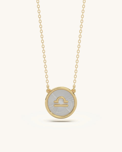 Libra Zodiac Necklace