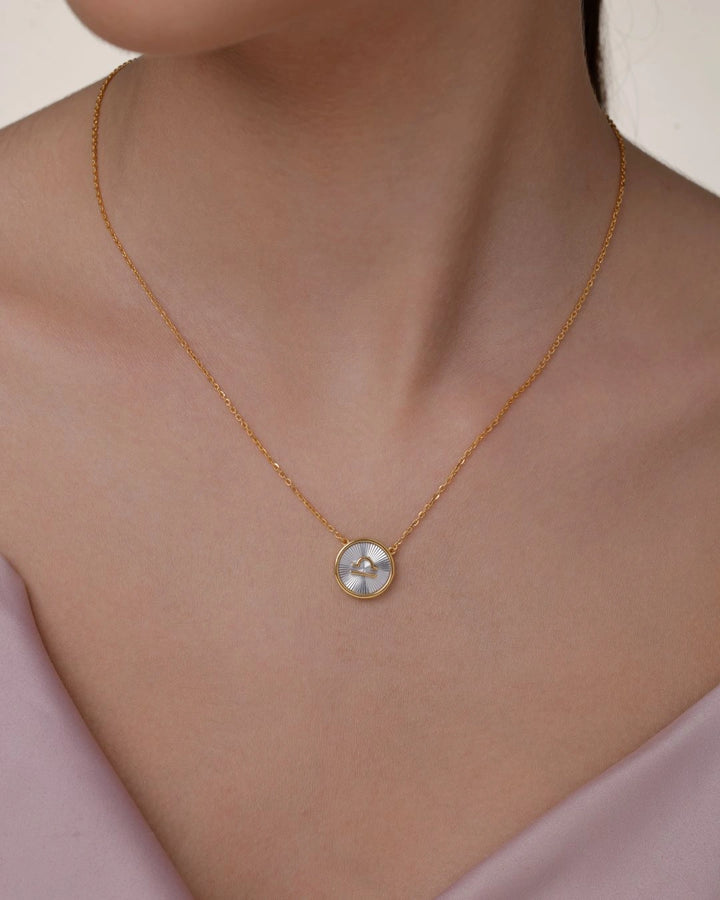 Libra Zodiac Necklace