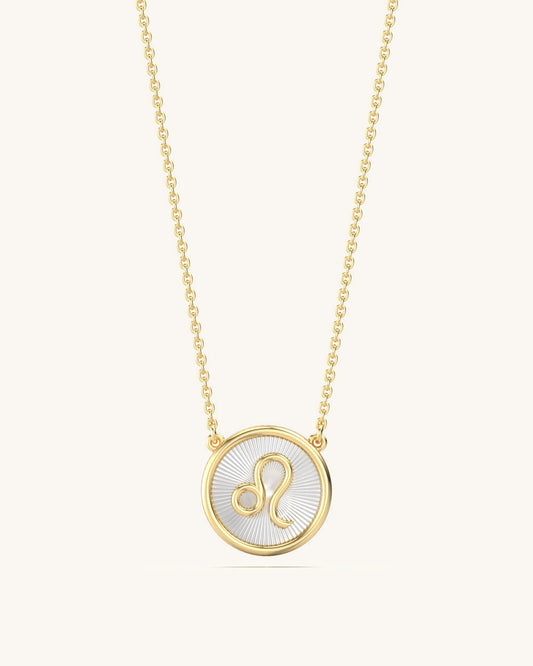 Leo Medallion Necklace