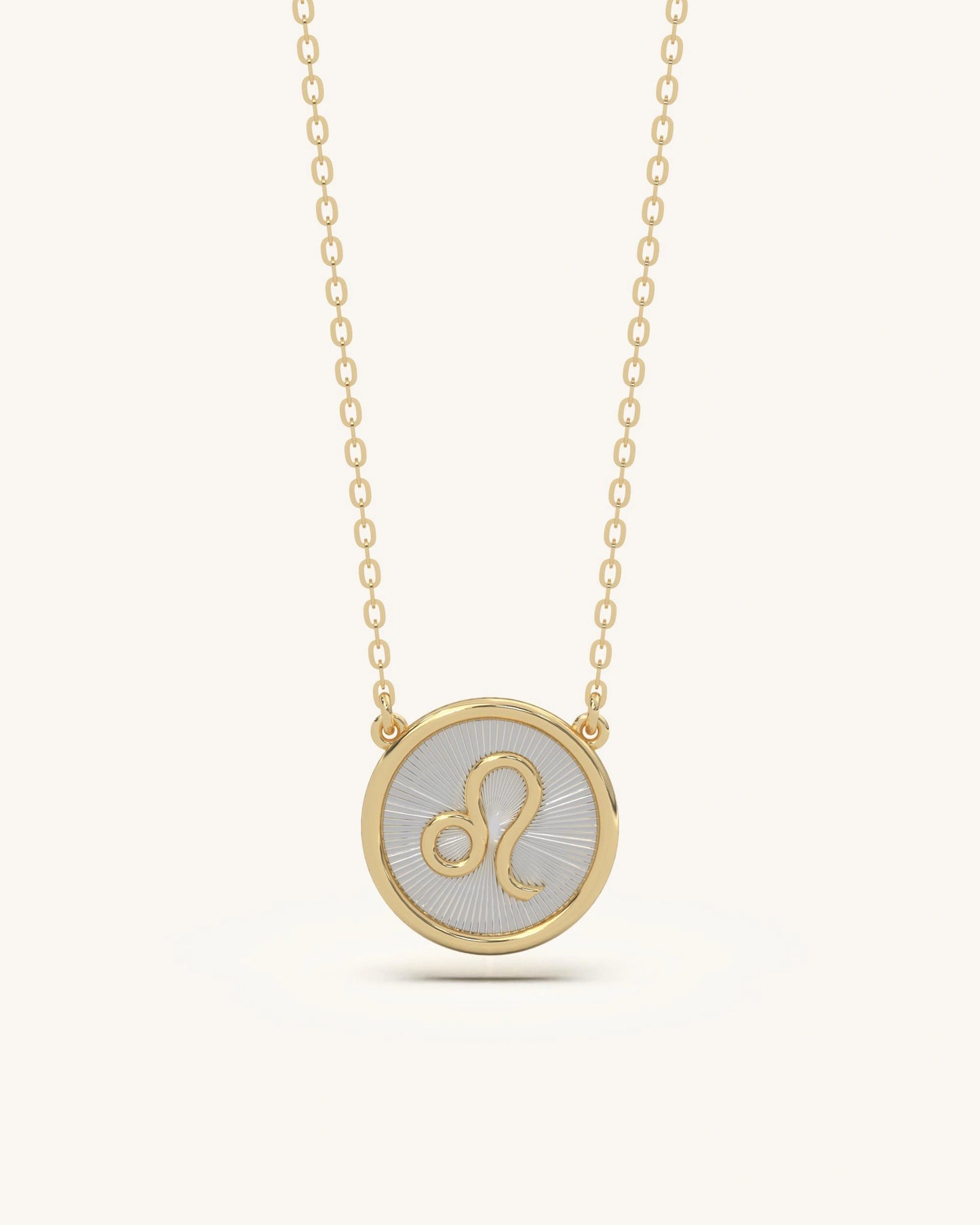 Leo Medallion Necklace