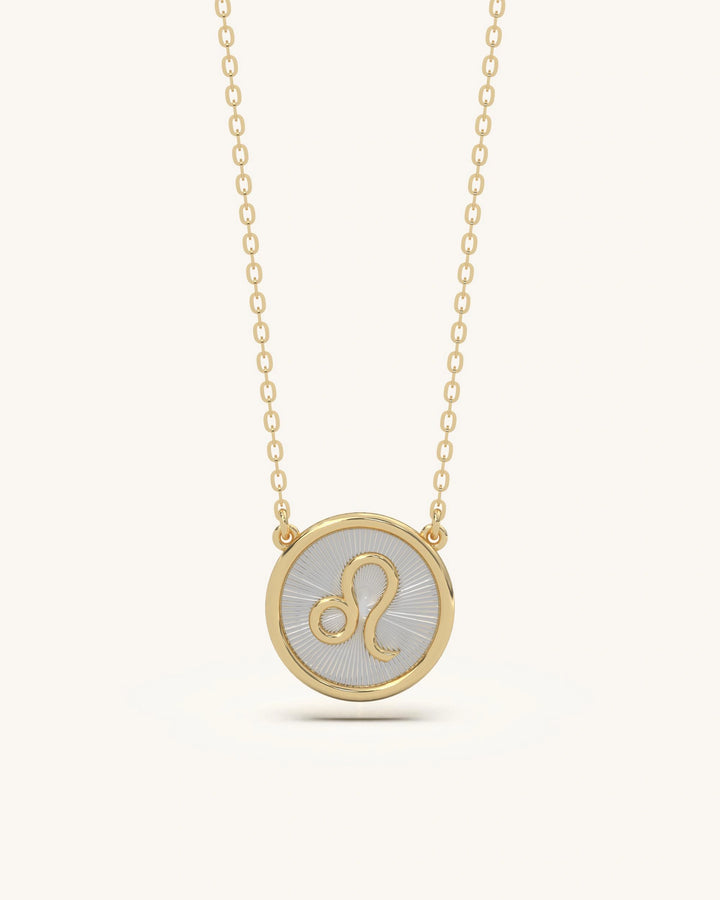 Leo Medallion Necklace