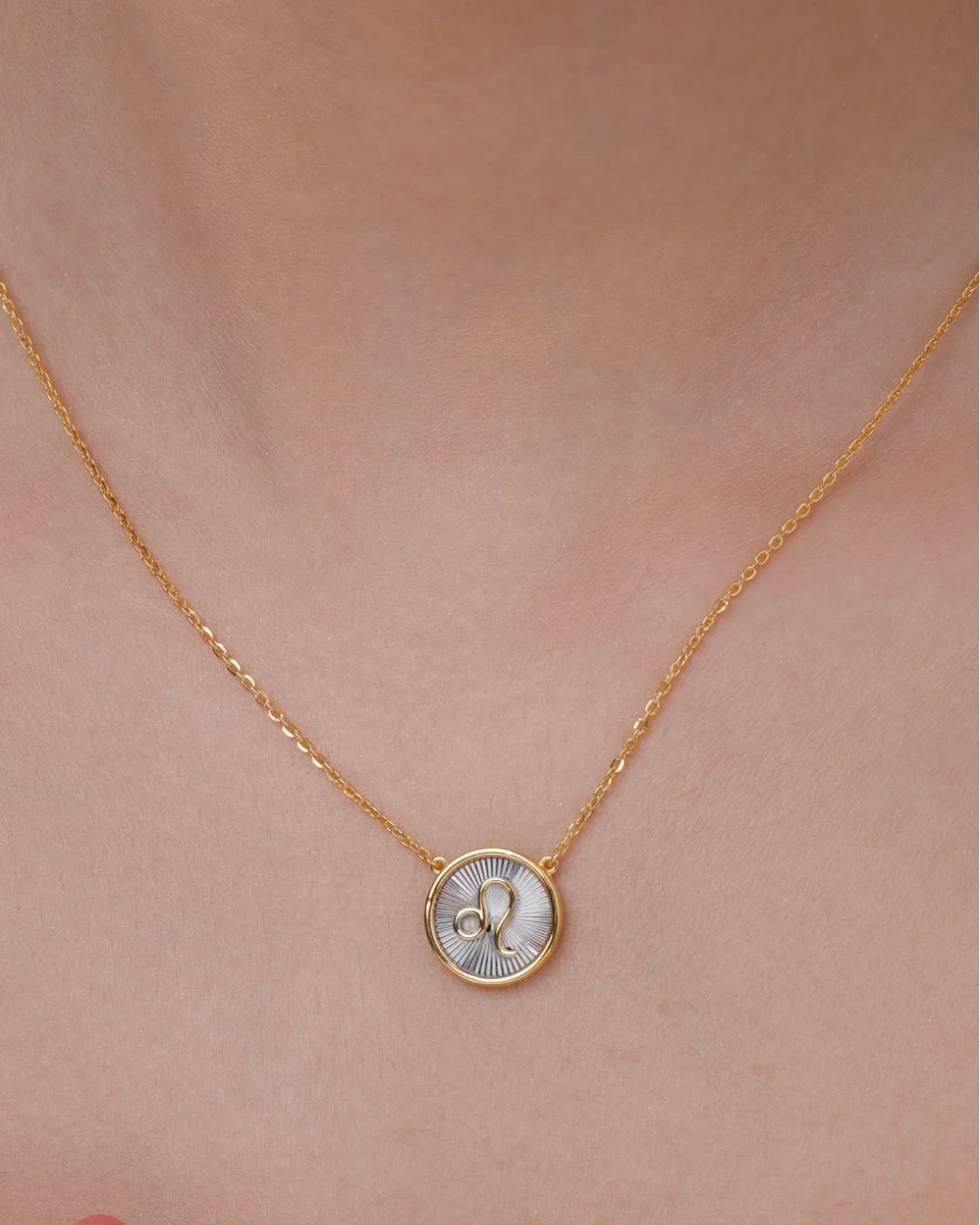 Leo Medallion Necklace