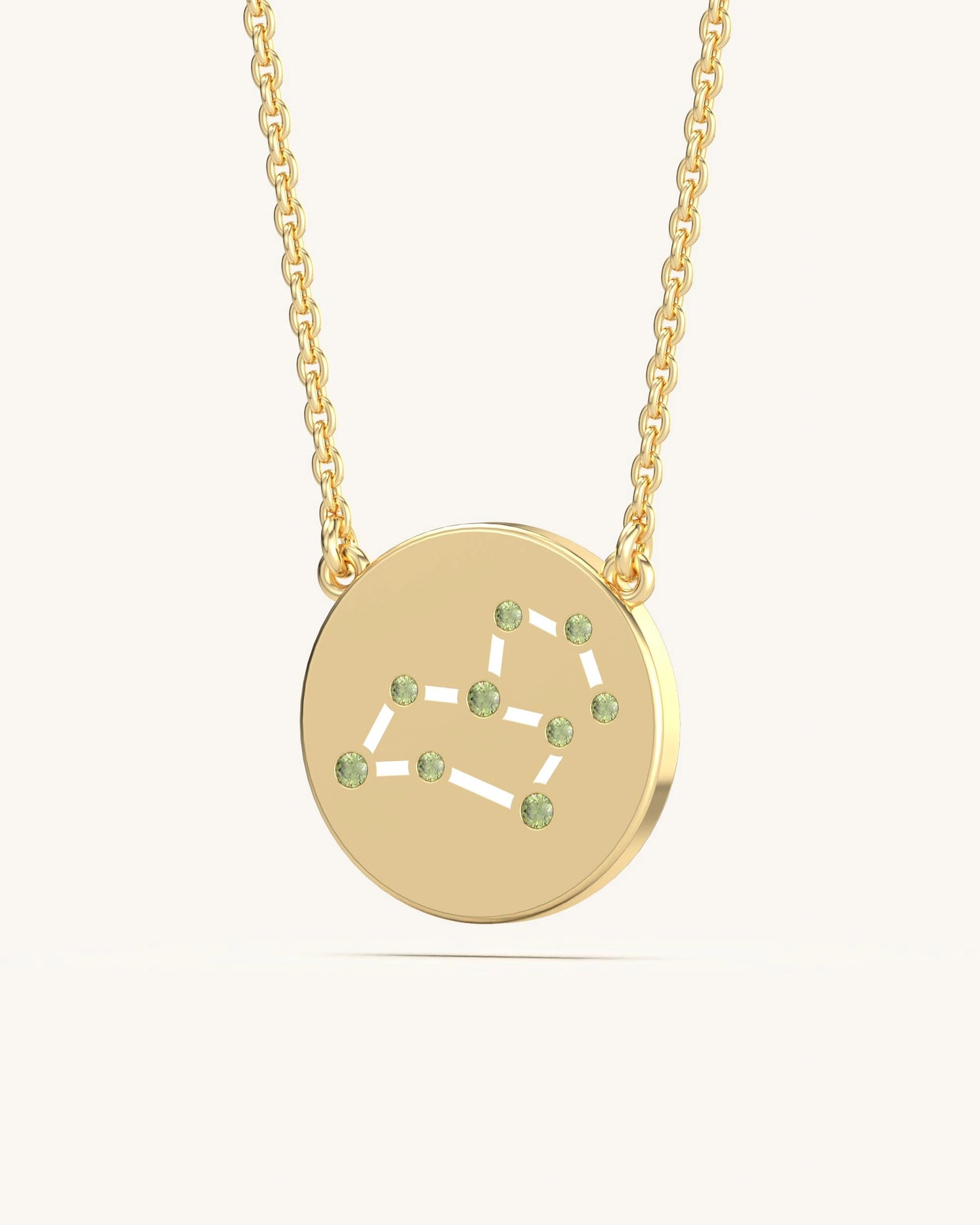 Leo Medallion Necklace
