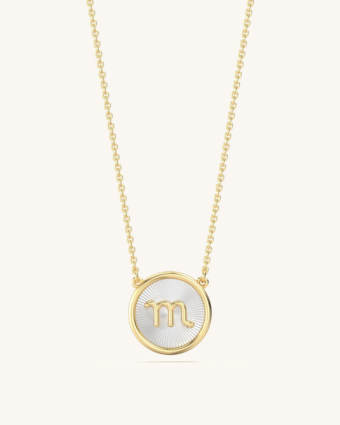Scorpio Gold Necklace