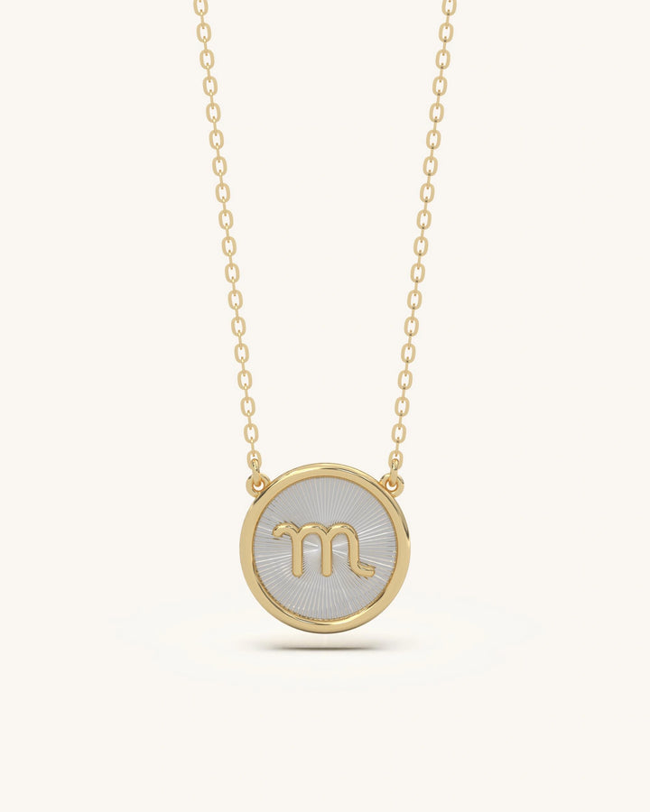 Scorpio Gold Necklace