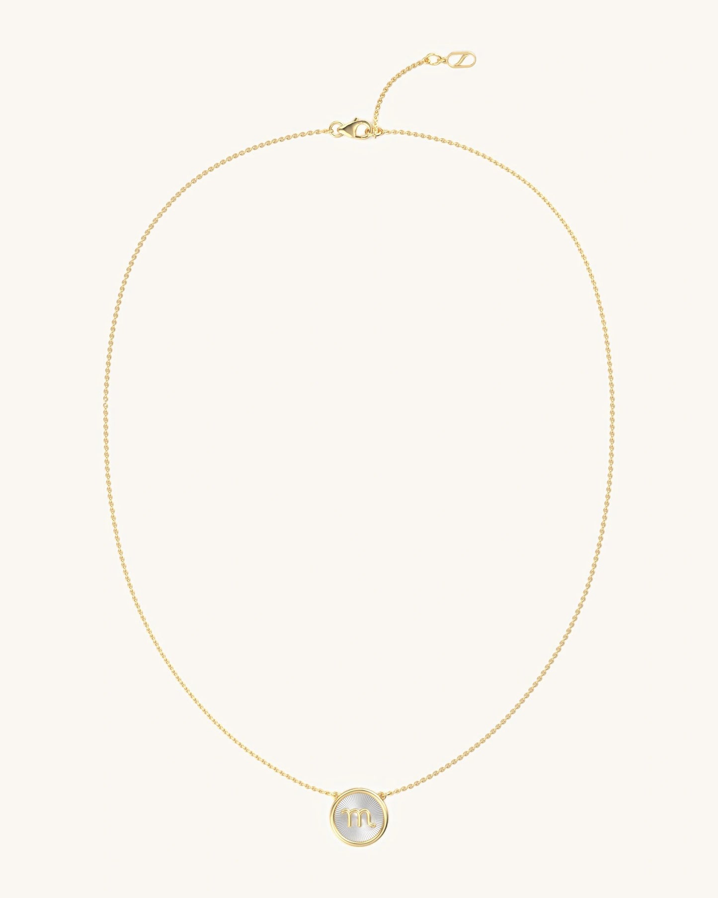 Scorpio Gold Necklace