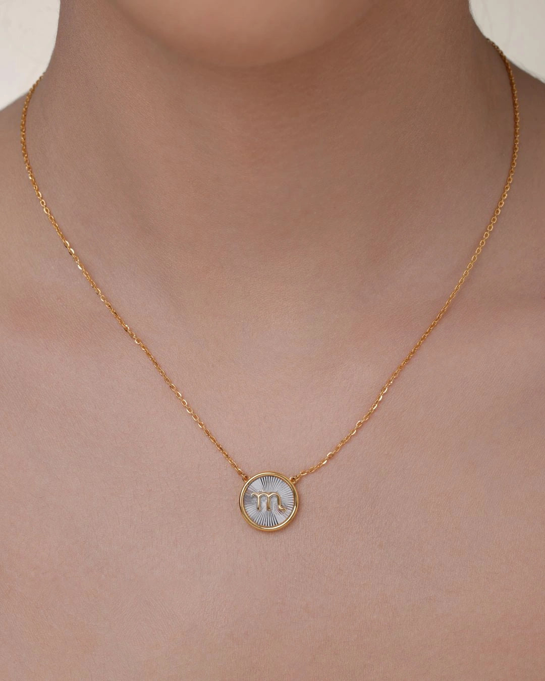 Scorpio Gold Necklace