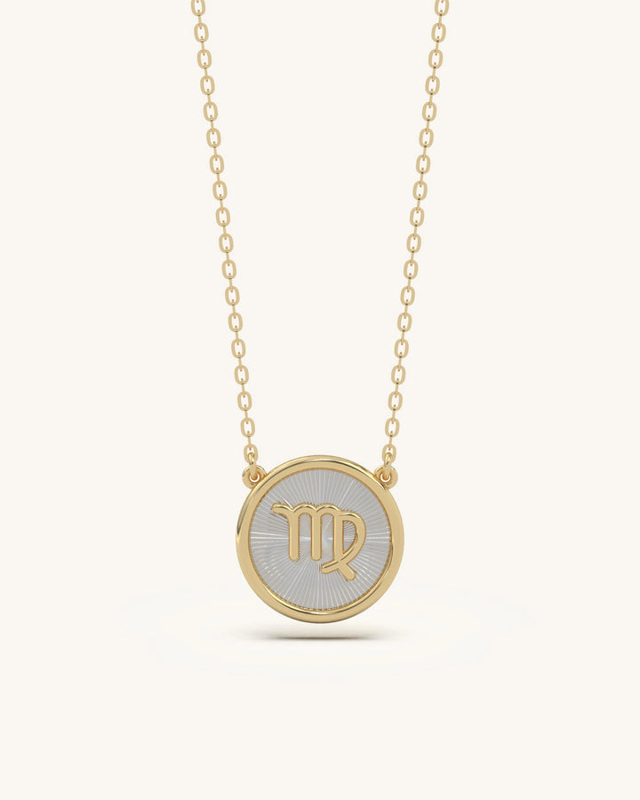 Virgo Zodiac Necklace