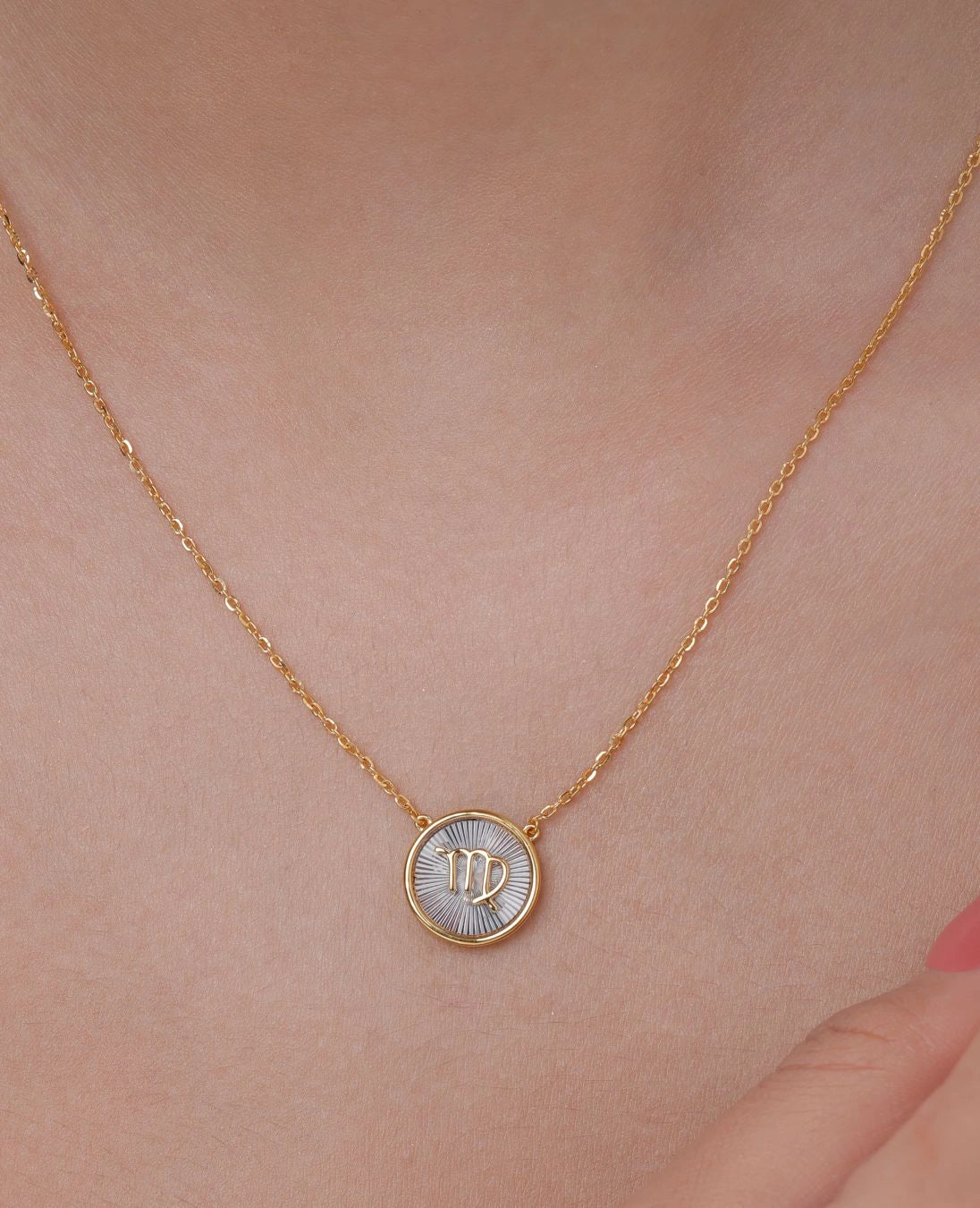 Virgo Zodiac Necklace