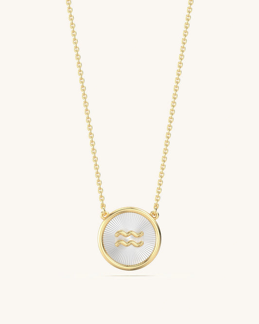 Aquarius Charm Necklace