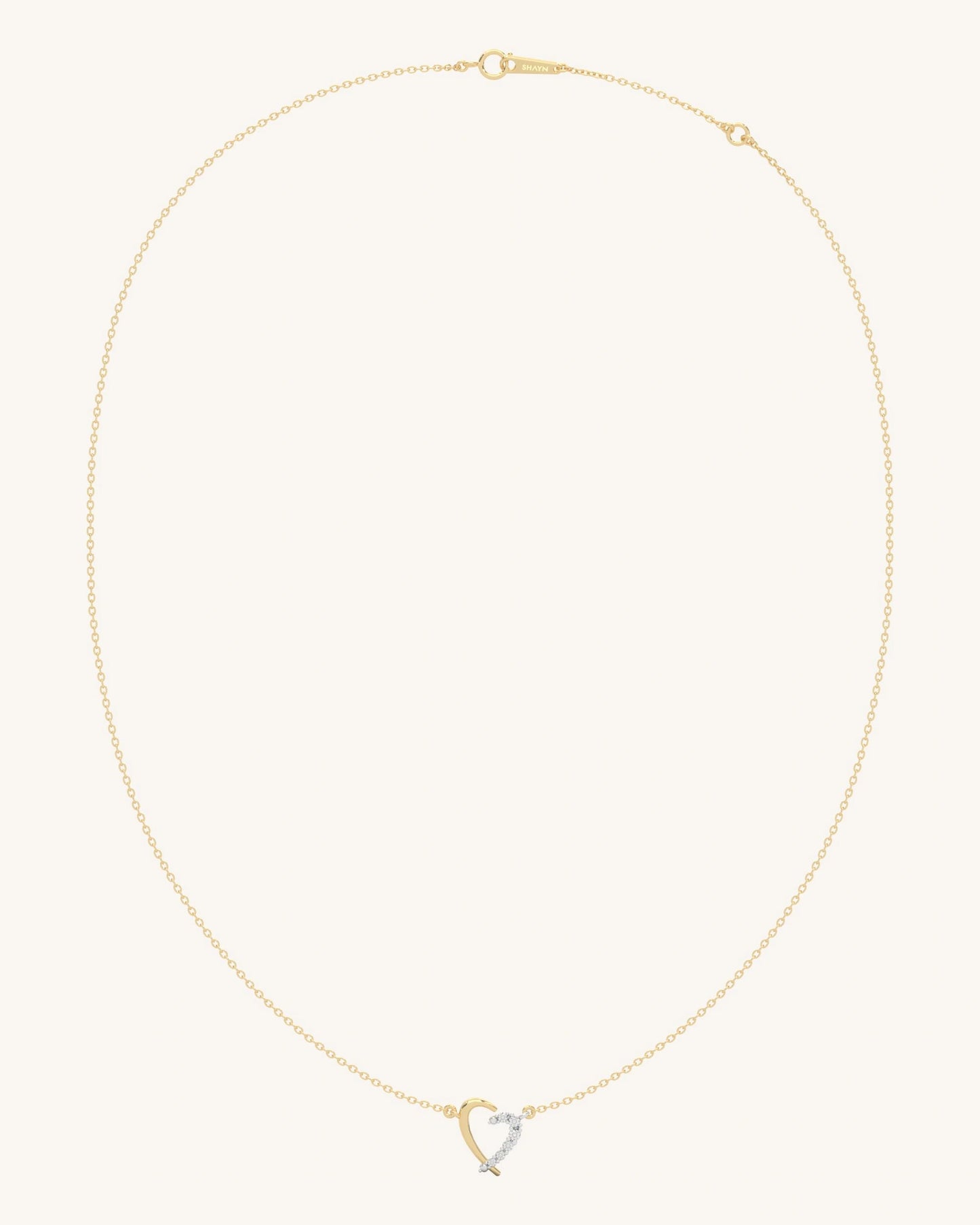 Side Sparkle Necklace