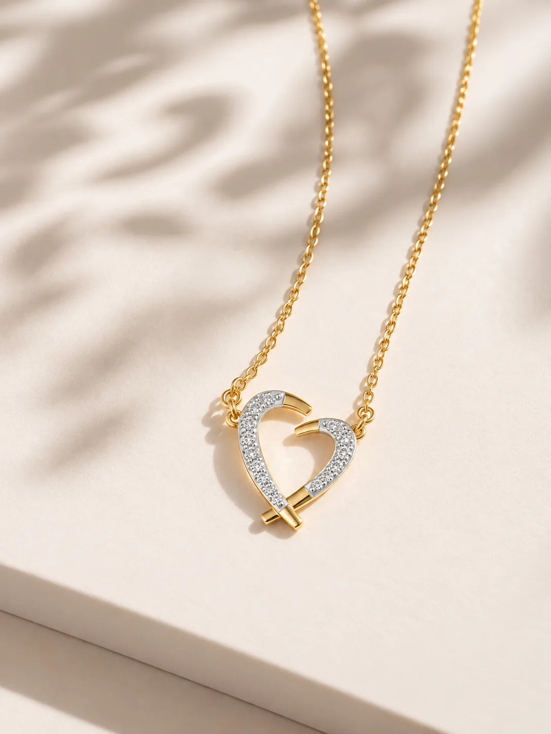 Open Heart Necklace