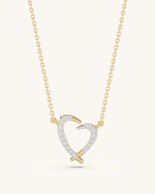 Open Heart Necklace