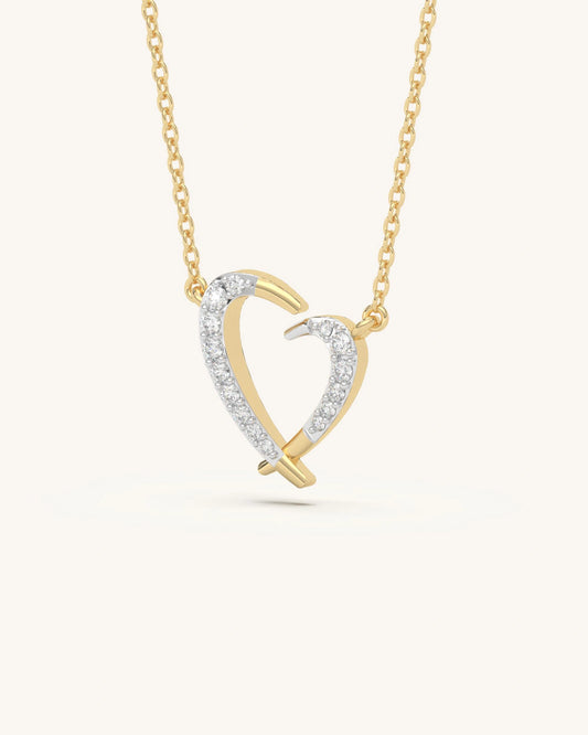 Open Heart Necklace