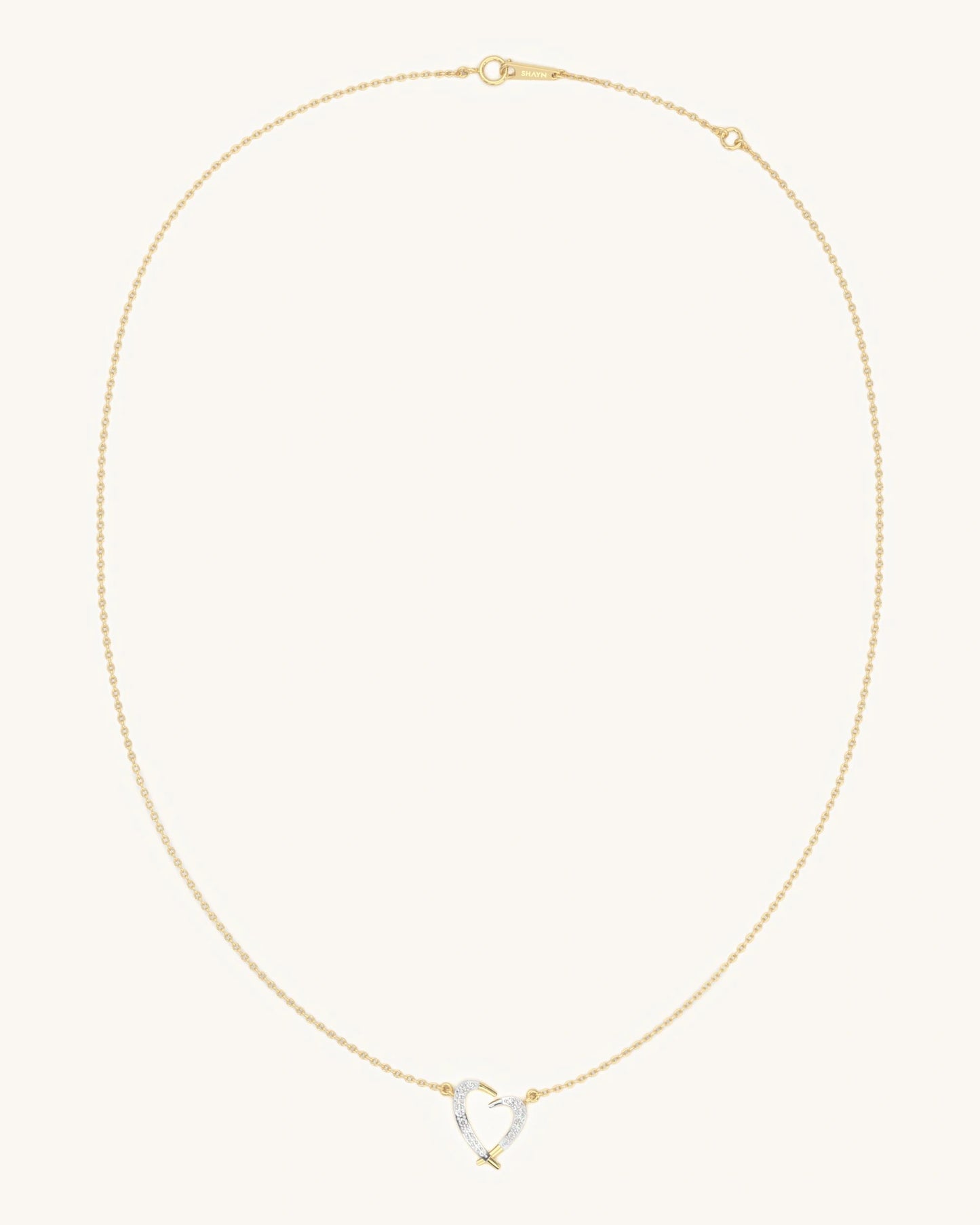 Open Heart Necklace