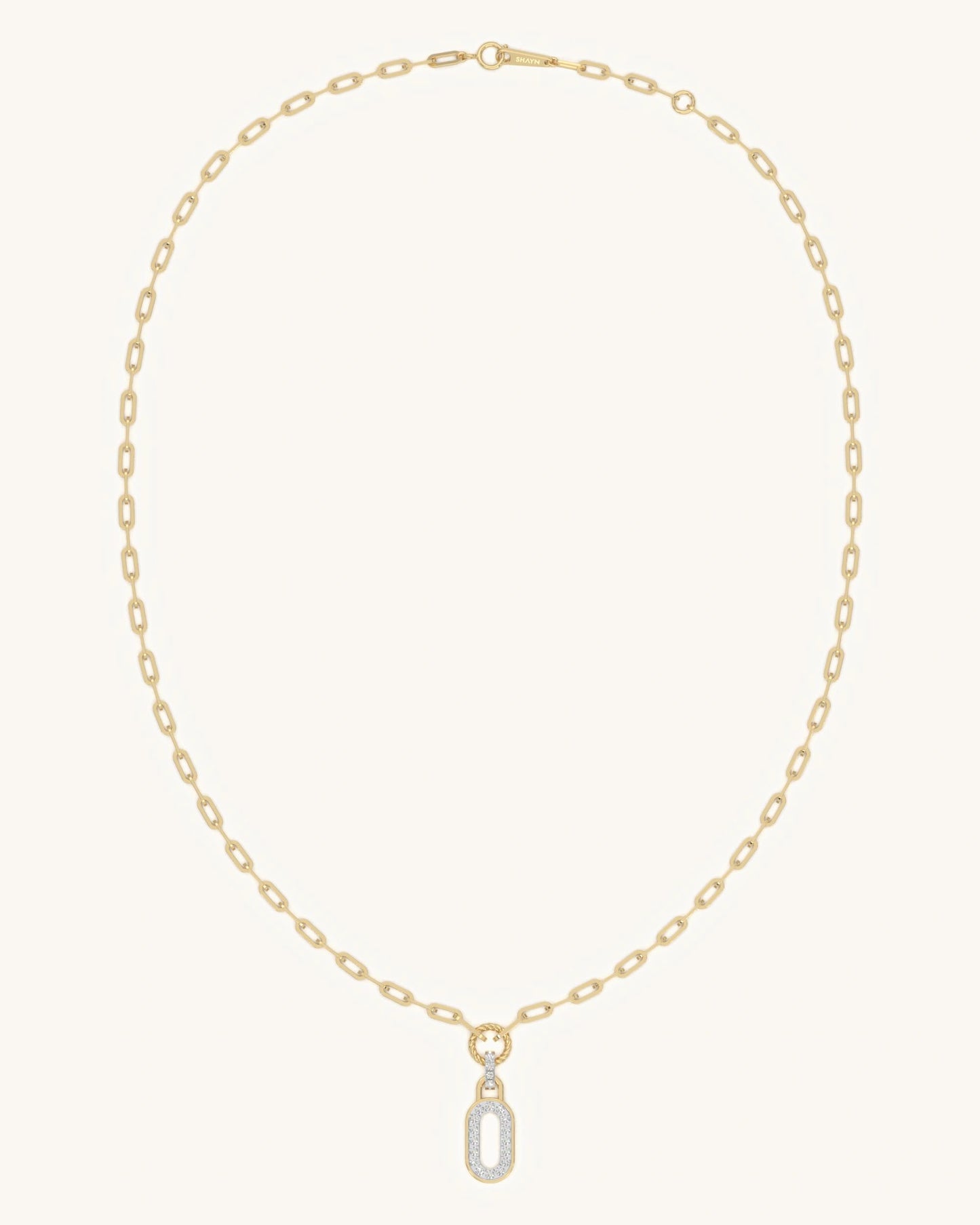 Modern Capsule Drop Necklace