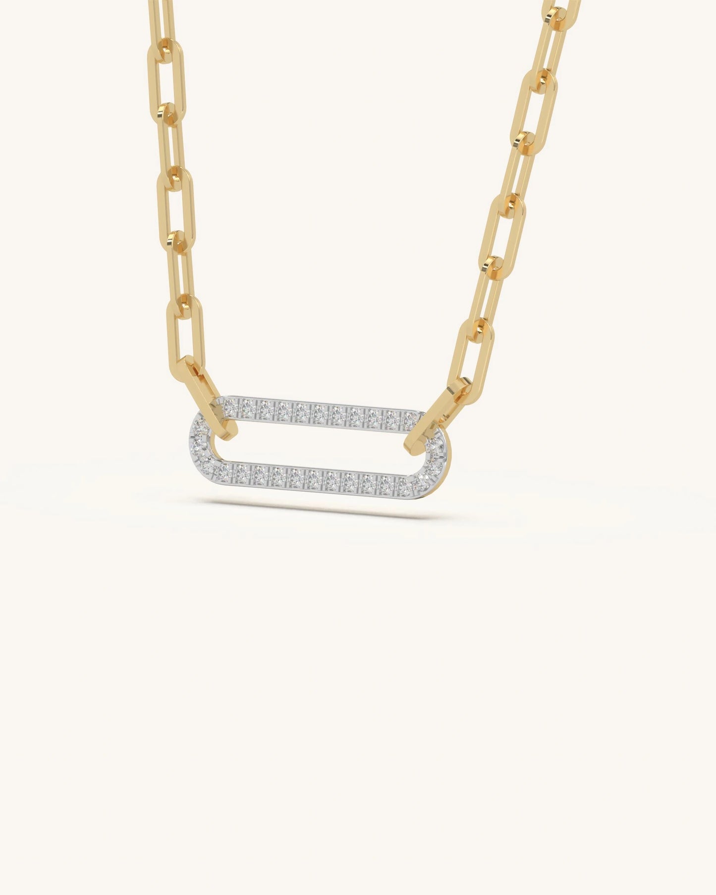 Gilded Horizon Link Necklace