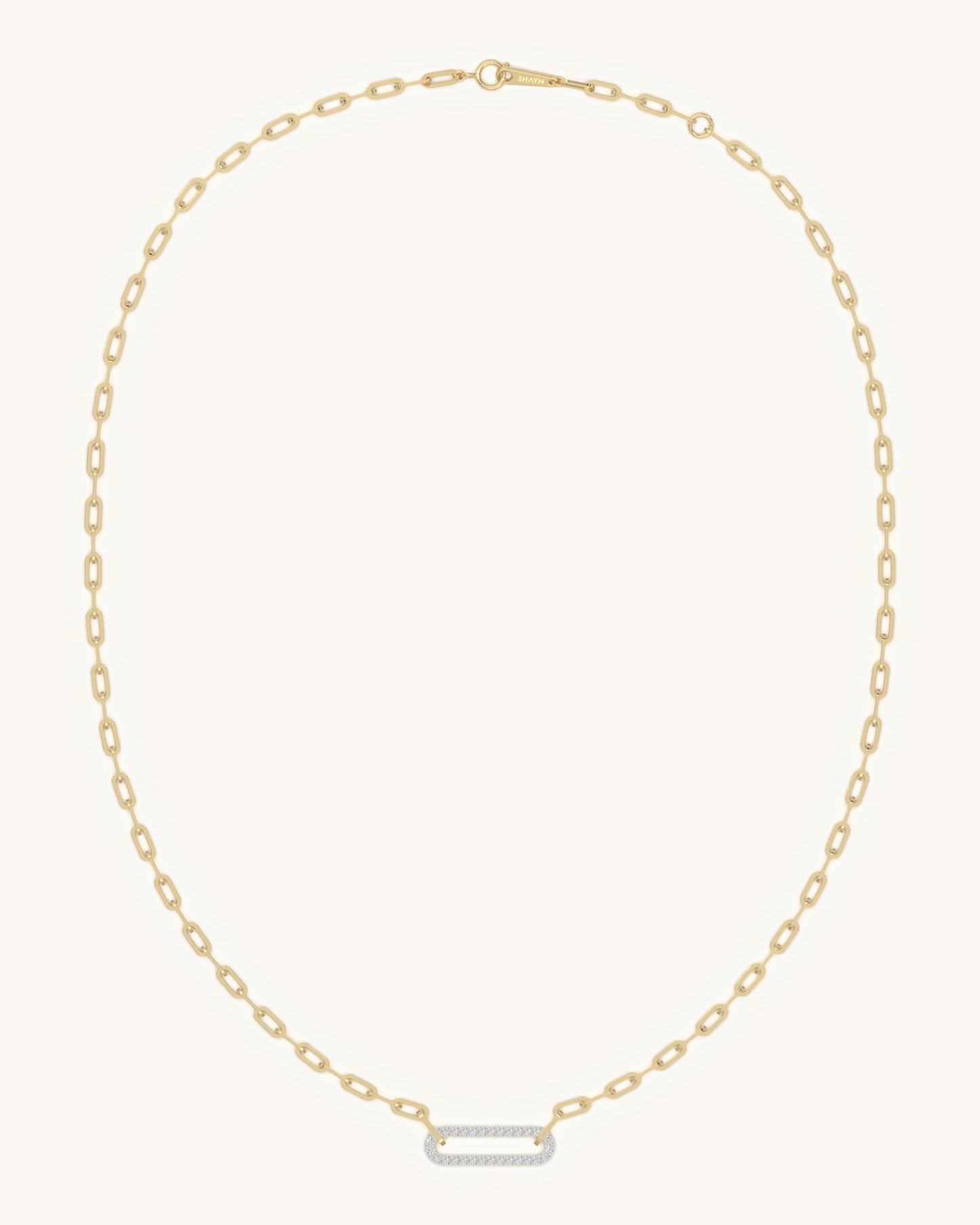 Gilded Horizon Link Necklace