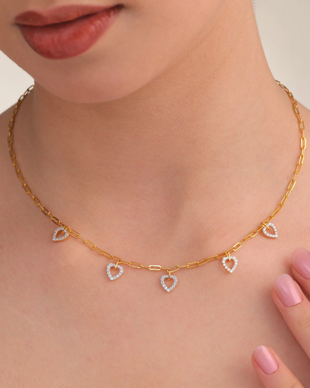 Eternal Heart Charm Necklace