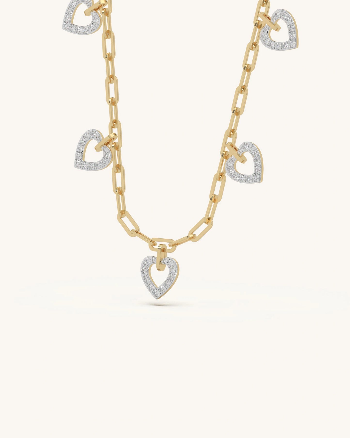 Eternal Heart Charm Necklace