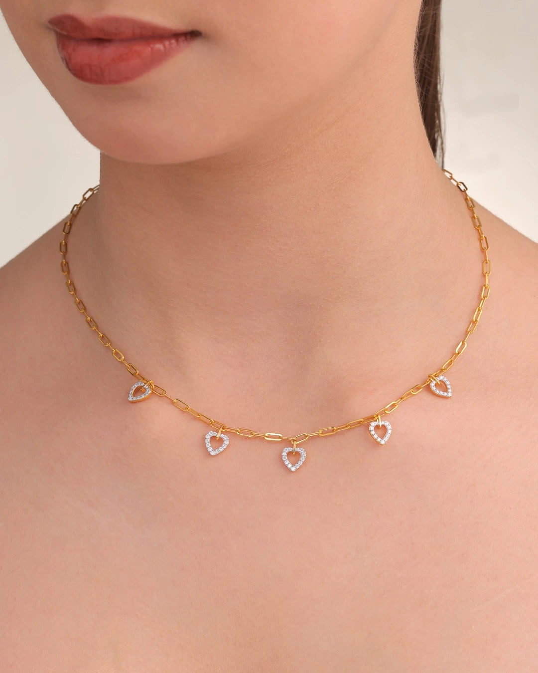 Eternal Heart Charm Necklace
