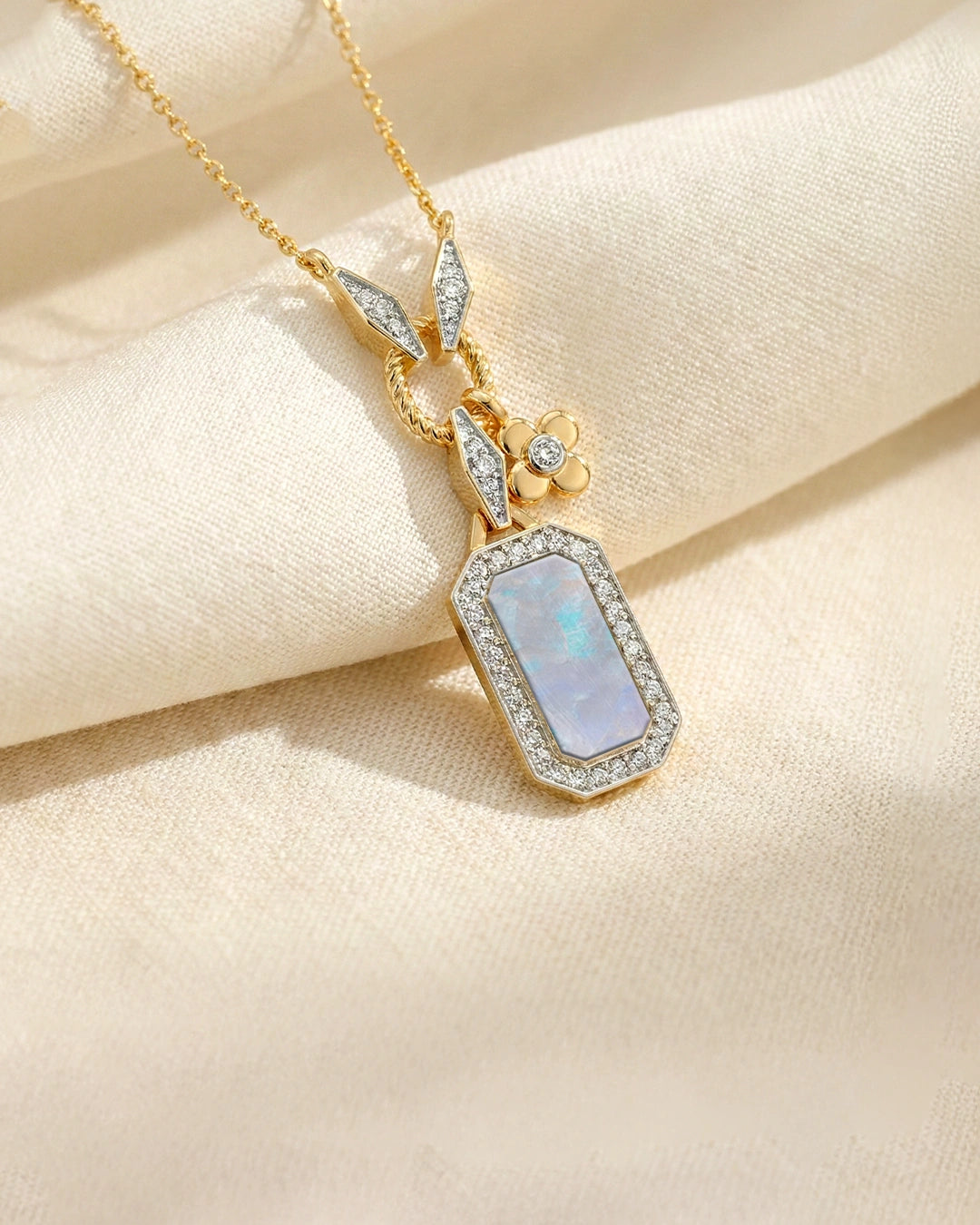 MOP Tag Pendant