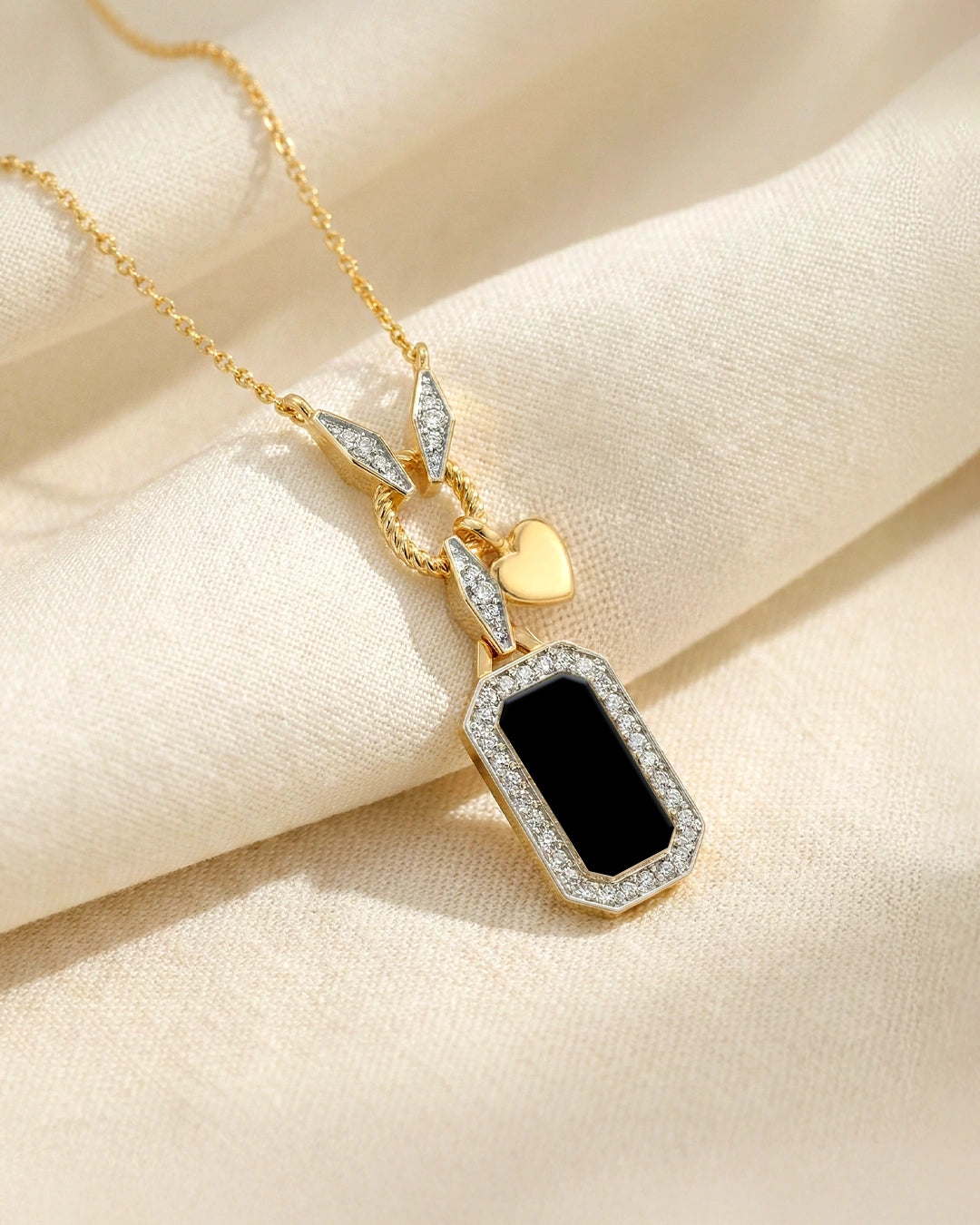 Onyx Tag Pendant