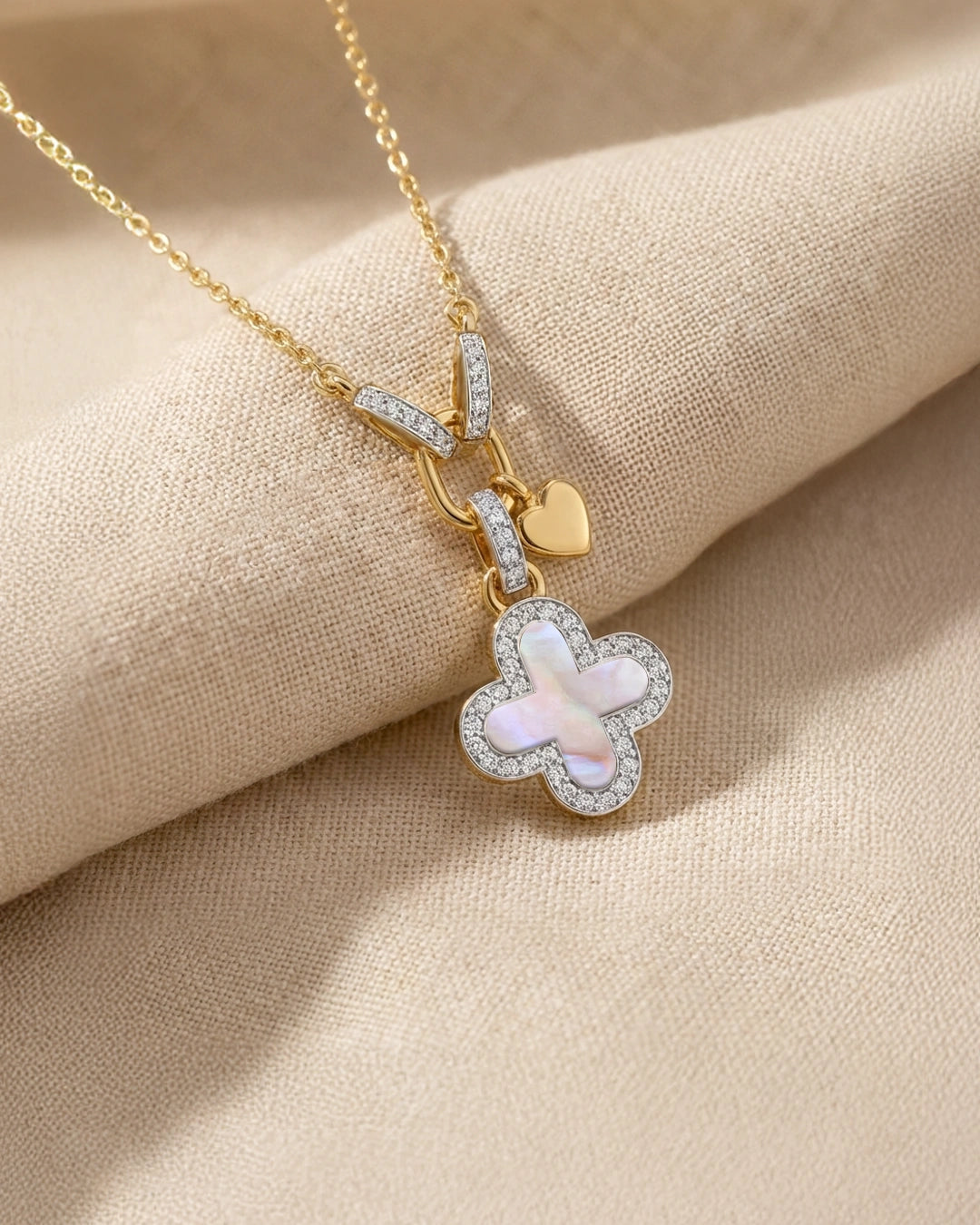 MOP Clover Necklace