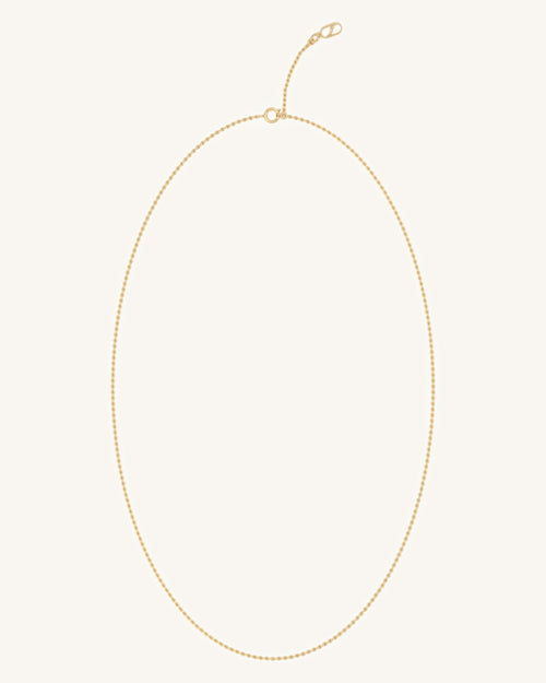 long beaded necklace,