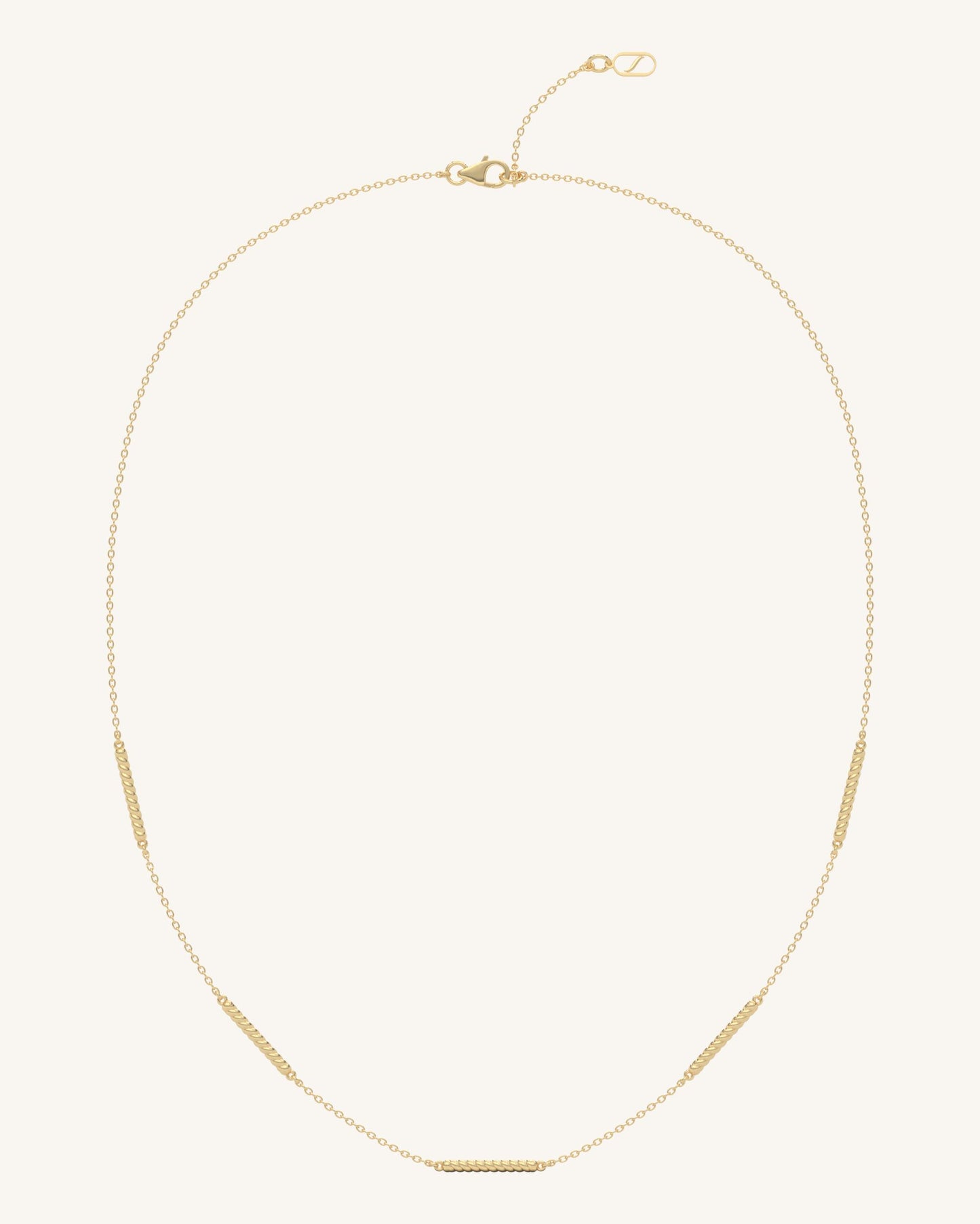 Textured Gold Chain