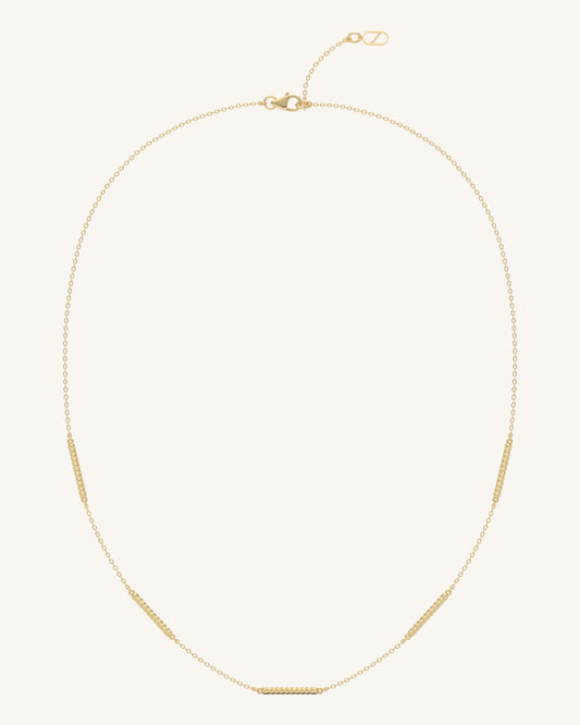 Textured Gold Chain