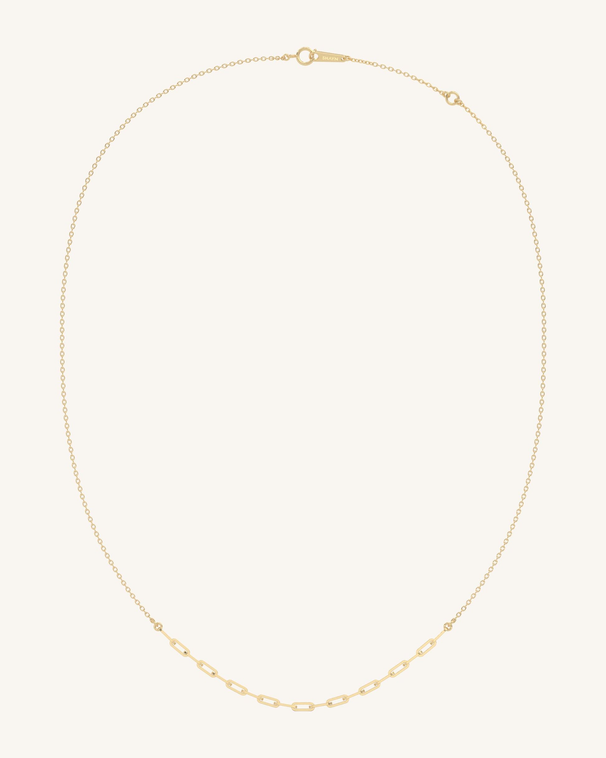 minimal necklace