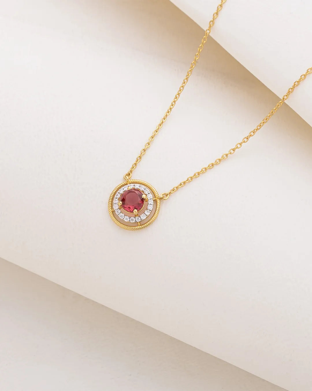 Radiant Circle Necklace