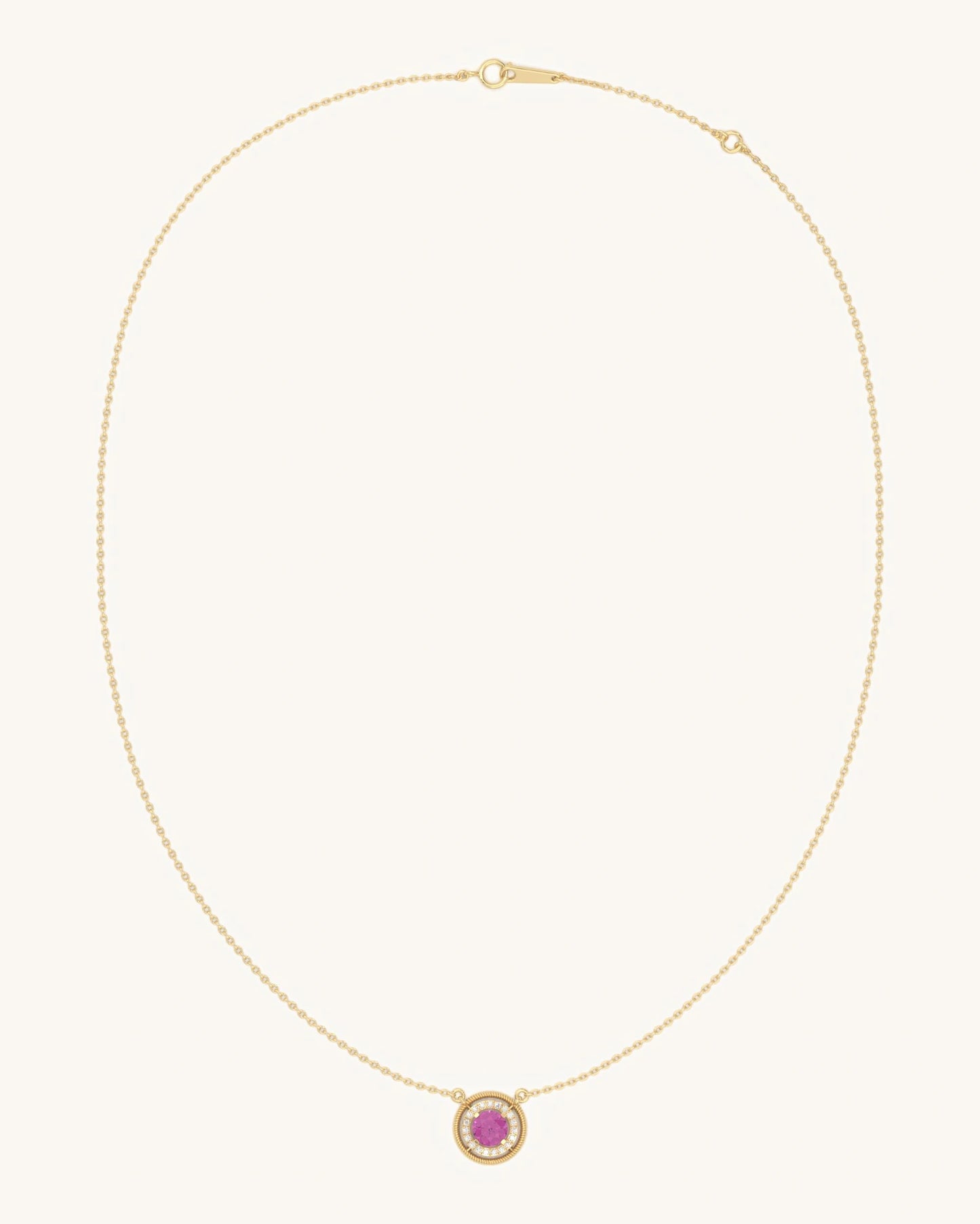 Radiant Circle Necklace