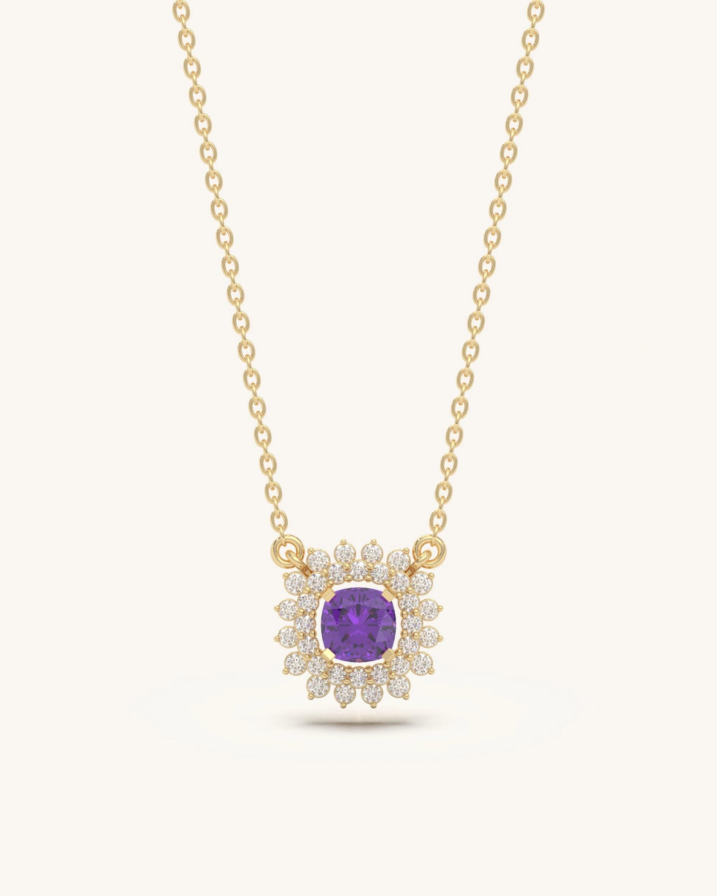 Violet Bloom Pendant