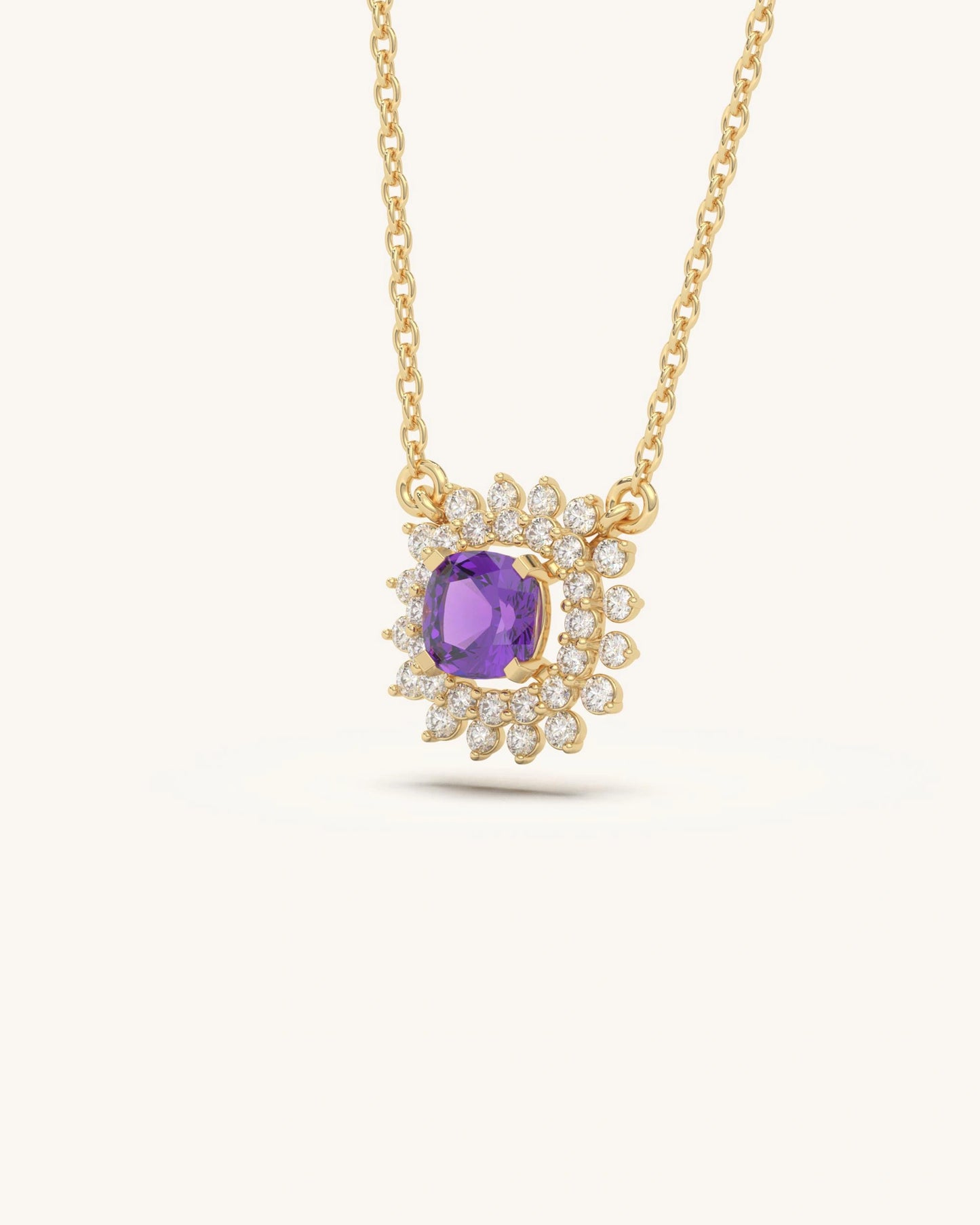 Violet Bloom Pendant