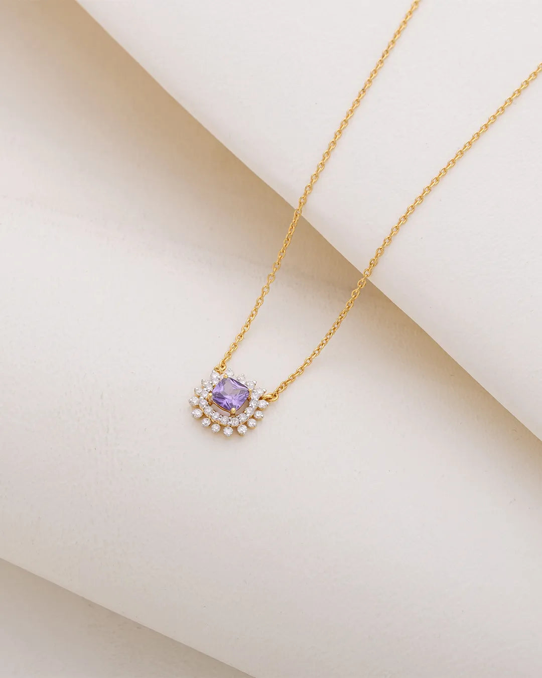 Violet Bloom Pendant