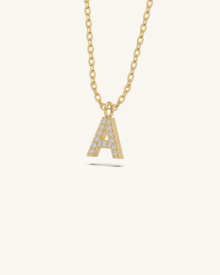 Name Story Initial Necklace