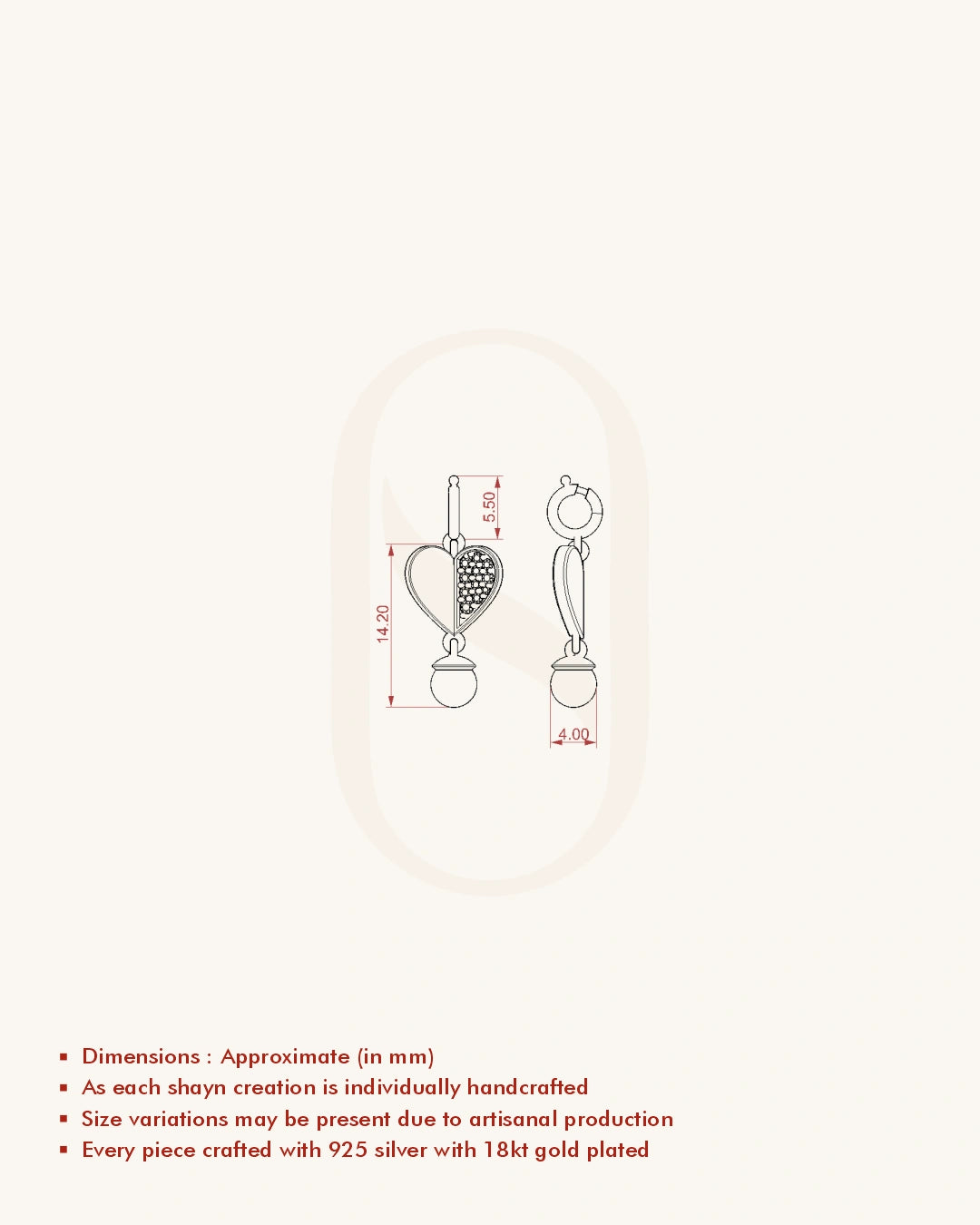 Pearl Drop Charm