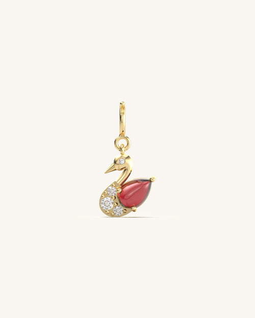 Swan Charm