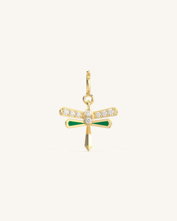 Dragonfly Enamel Charms