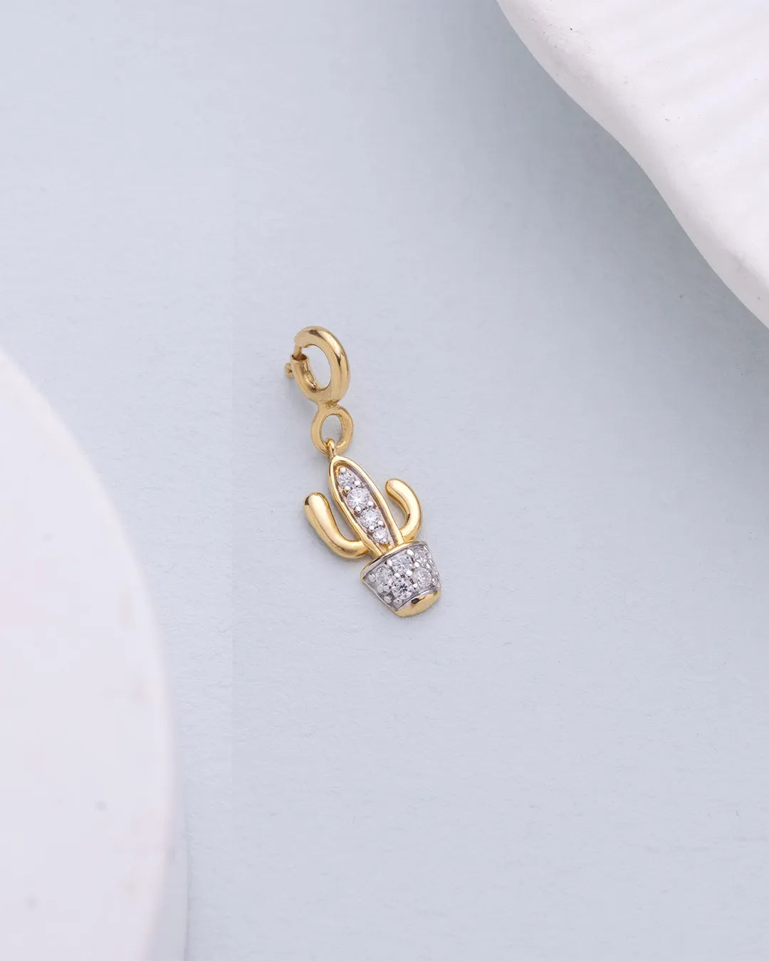 Cactus Diamond Charm