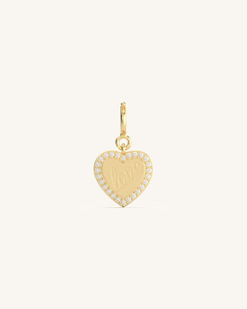 Love Heart Charms