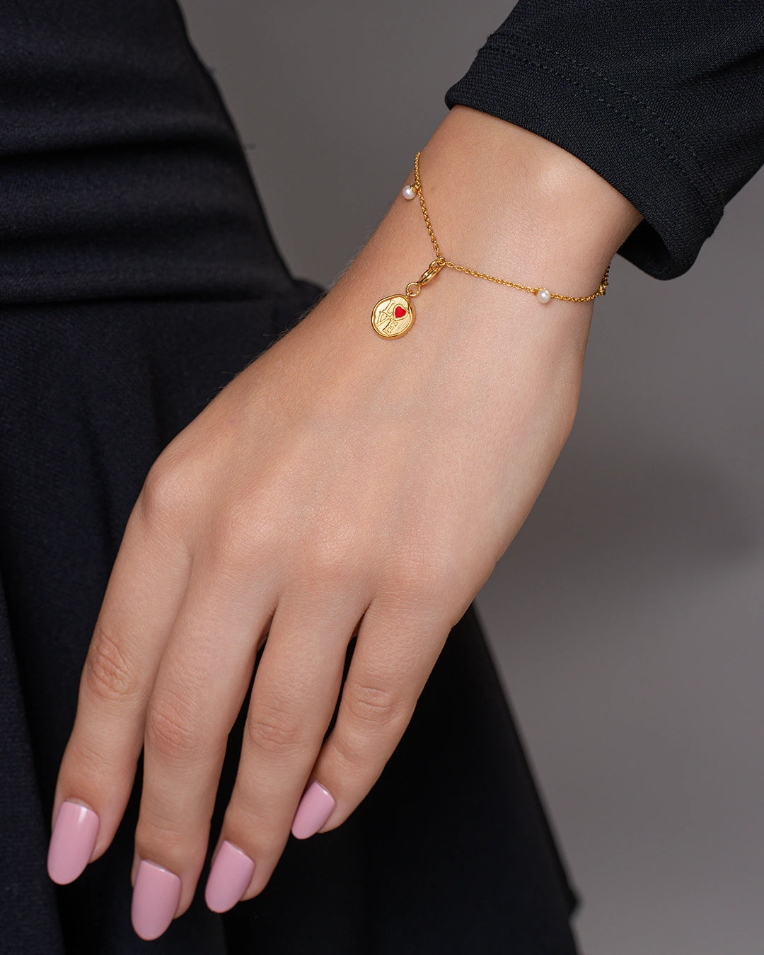 Spinning Heart Charms