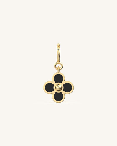 Clover Enamel Charm