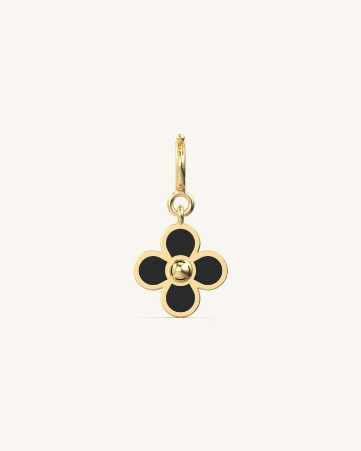 Clover Enamel Charm