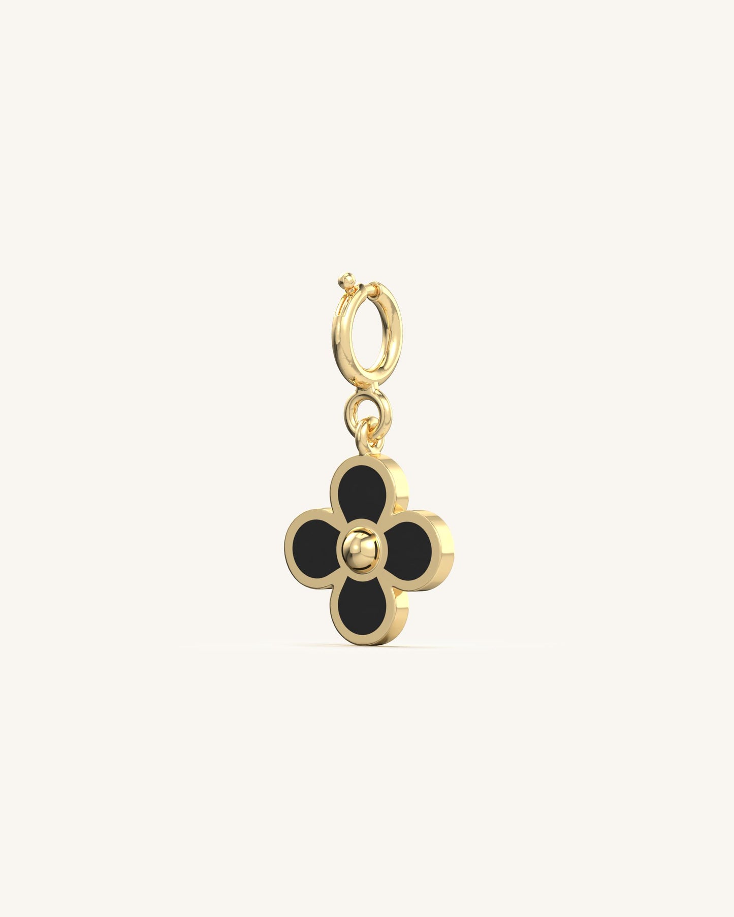 Clover Enamel Charm
