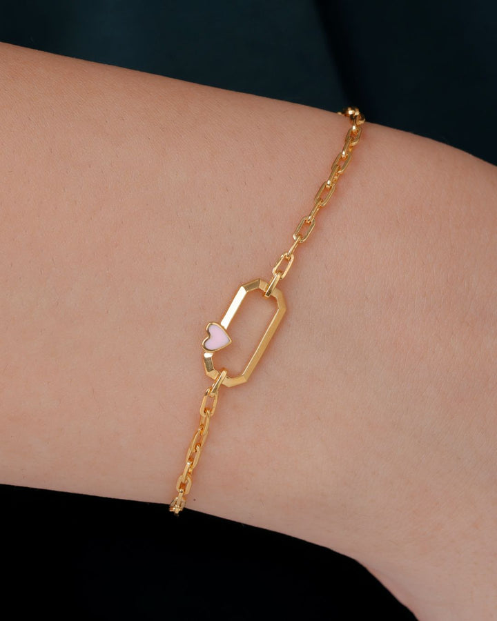 Heart Link Bracelet